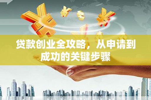 林周贷款创业全攻略，从申请到成功的关键步骤