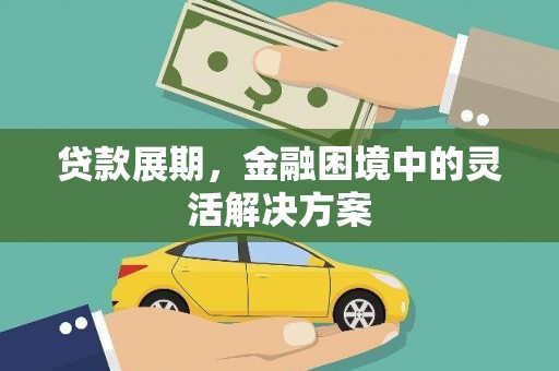 林周贷款展期，金融困境中的灵活解决方案
