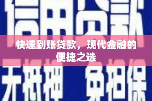 林周快速到账贷款，现代金融的便捷之选