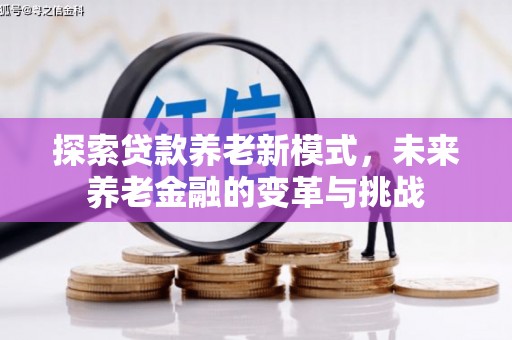 林周探索贷款养老新模式，未来养老金融的变革与挑战