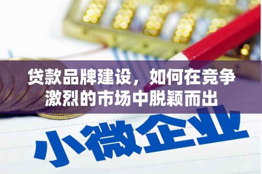 林周贷款品牌建设，如何在竞争激烈的市场中脱颖而出