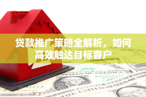 林周贷款推广策略全解析，如何高效触达目标客户