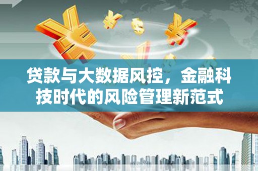 林周贷款与大数据风控，金融科技时代的风险管理新范式