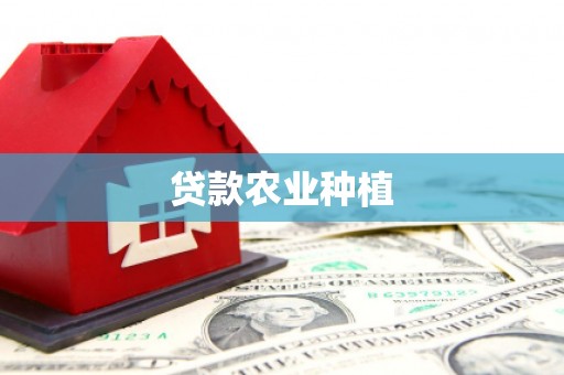 林周贷款农业种植