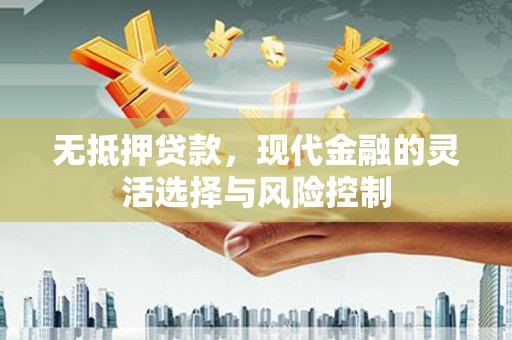 林周无抵押贷款，现代金融的灵活选择与风险控制