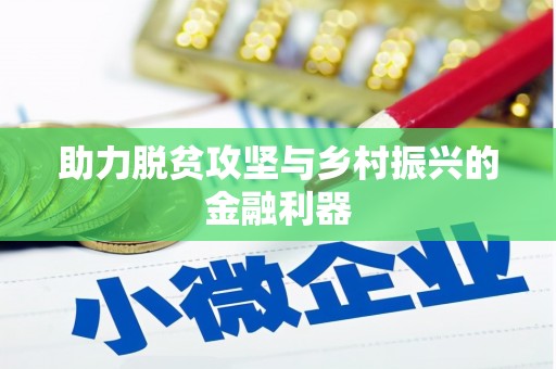 林周助力脱贫攻坚与乡村振兴的金融利器