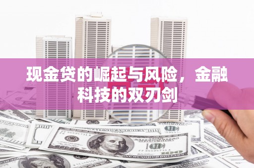 林周现金贷的崛起与风险，金融科技的双刃剑