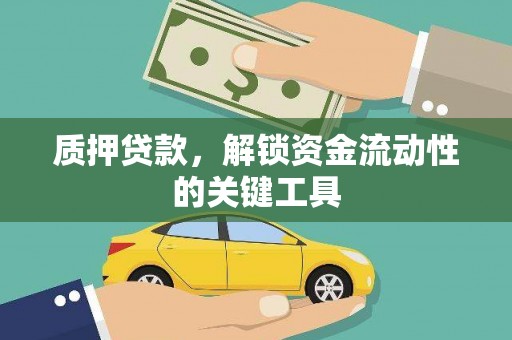 林周质押贷款，解锁资金流动性的关键工具