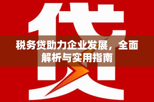林周税务贷助力企业发展，全面解析与实用指南