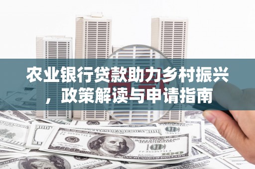 林周农业银行贷款助力乡村振兴，政策解读与申请指南