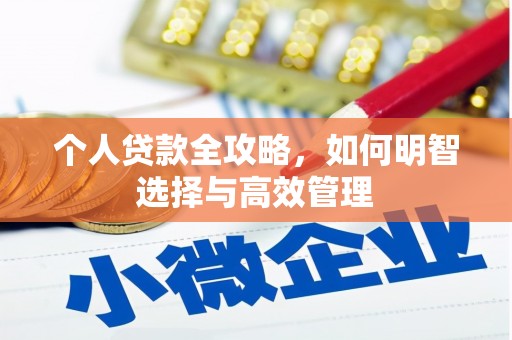 林周个人贷款全攻略，如何明智选择与高效管理