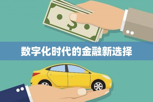 林周数字化时代的金融新选择
