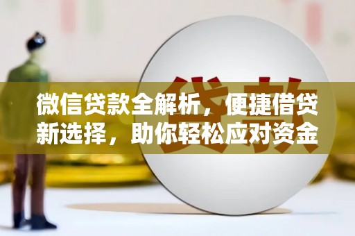 林周微信贷款全解析，便捷借贷新选择，助你轻松应对资金需求